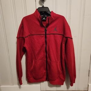 Red Jordan Red Full Zip jacket sweater